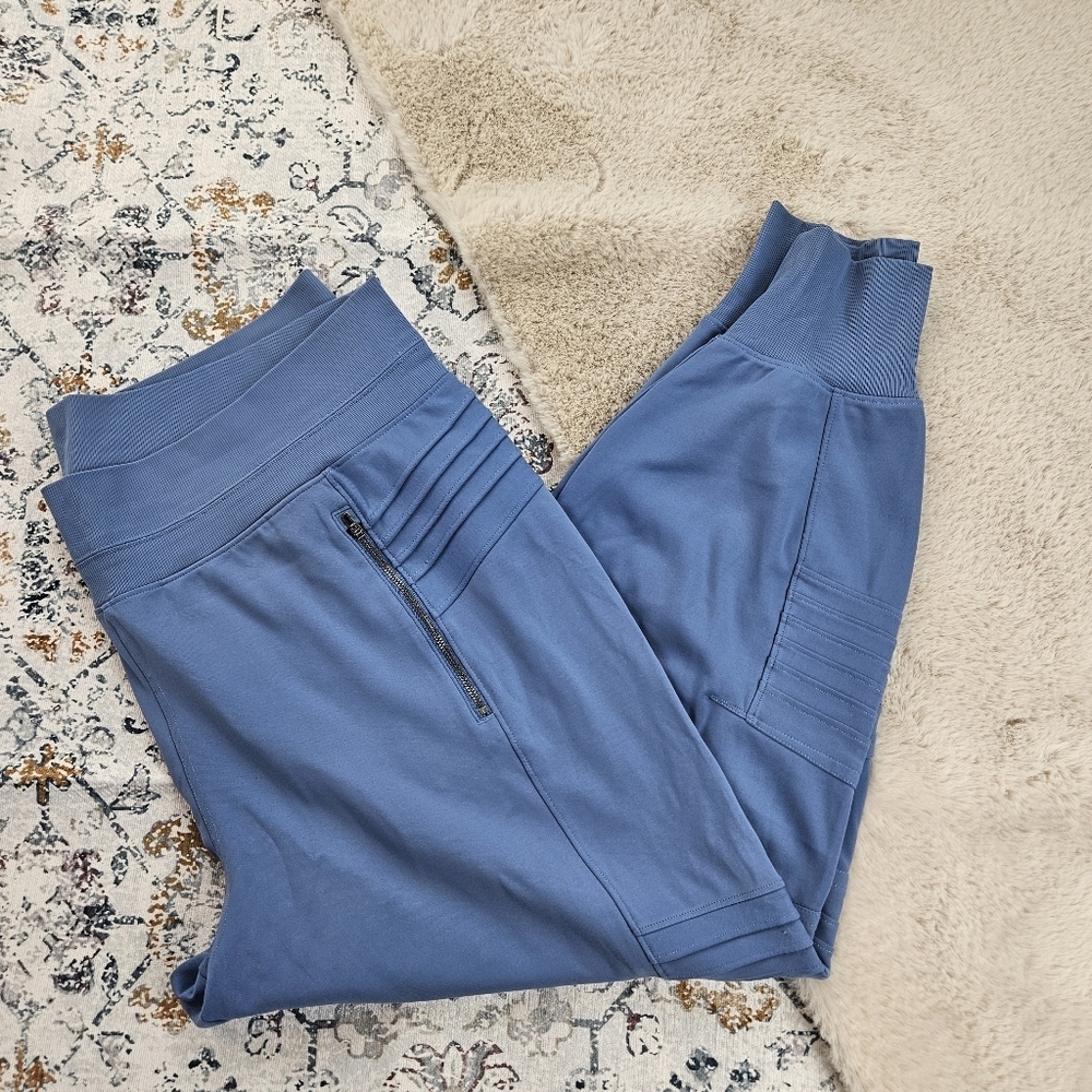 Athleta Venice Moto Jogger in Cottage Blue Plus Size 2X - Picture 5 of 16